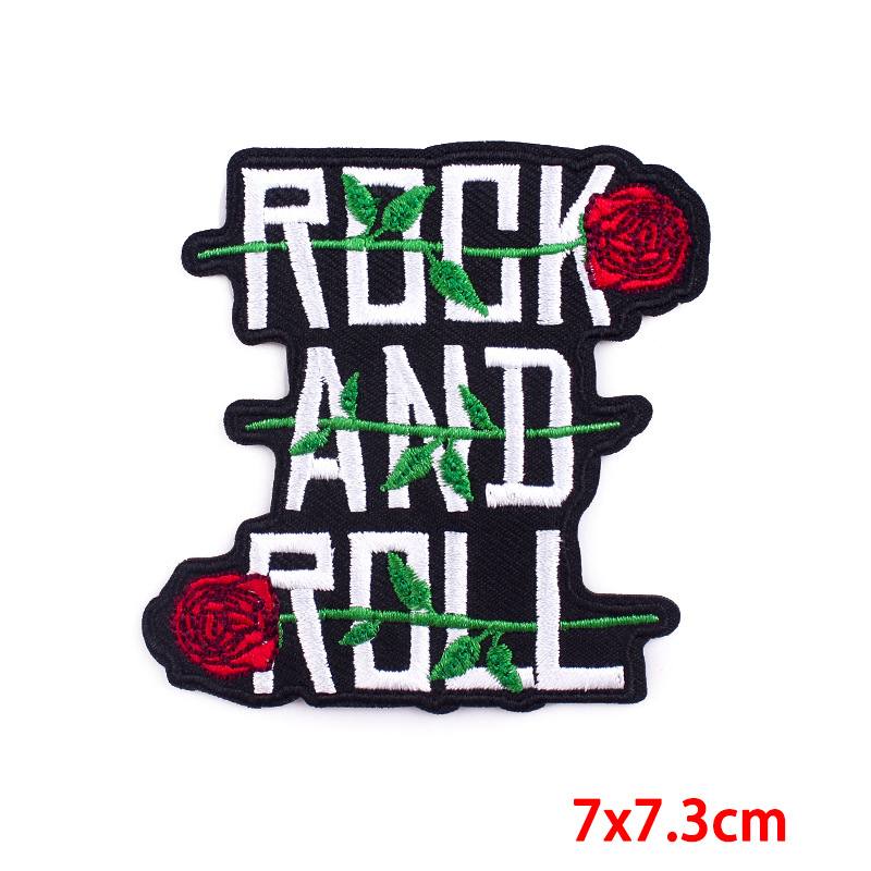 7g Weight Clothing Sticker Patches Classification 1 Piece Quantity Embroidery thread Material Letter, Flower Pattern Simple Style, Classic Style Style 1 Piece Simple Style Classic Style Letter Flower Embroidery Thread Clothing Sticker Patches 6