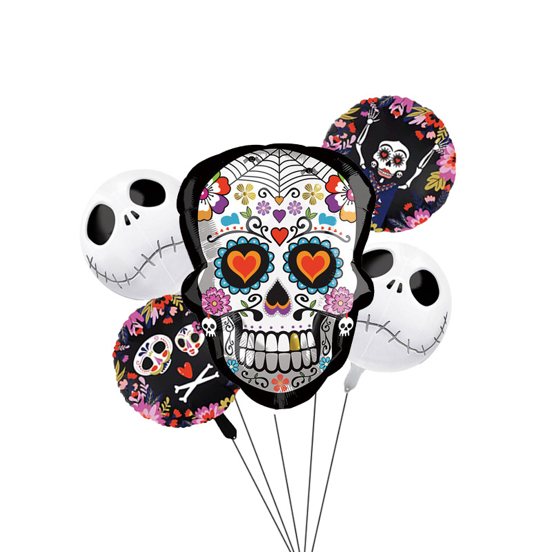 Halloween Geometric Aluminum Film Party Balloon display picture 7