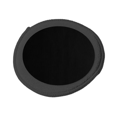 Car cleaning tools | grinding cloth 5-inch 6-inch mud grinding - striped-round-mud-rub-black