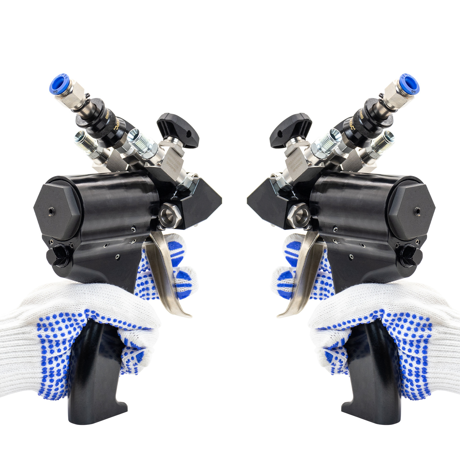 跨境批发聚氨酯喷枪双组份1:1PU发泡枪 聚脲扇形高压喷枪厂家供应