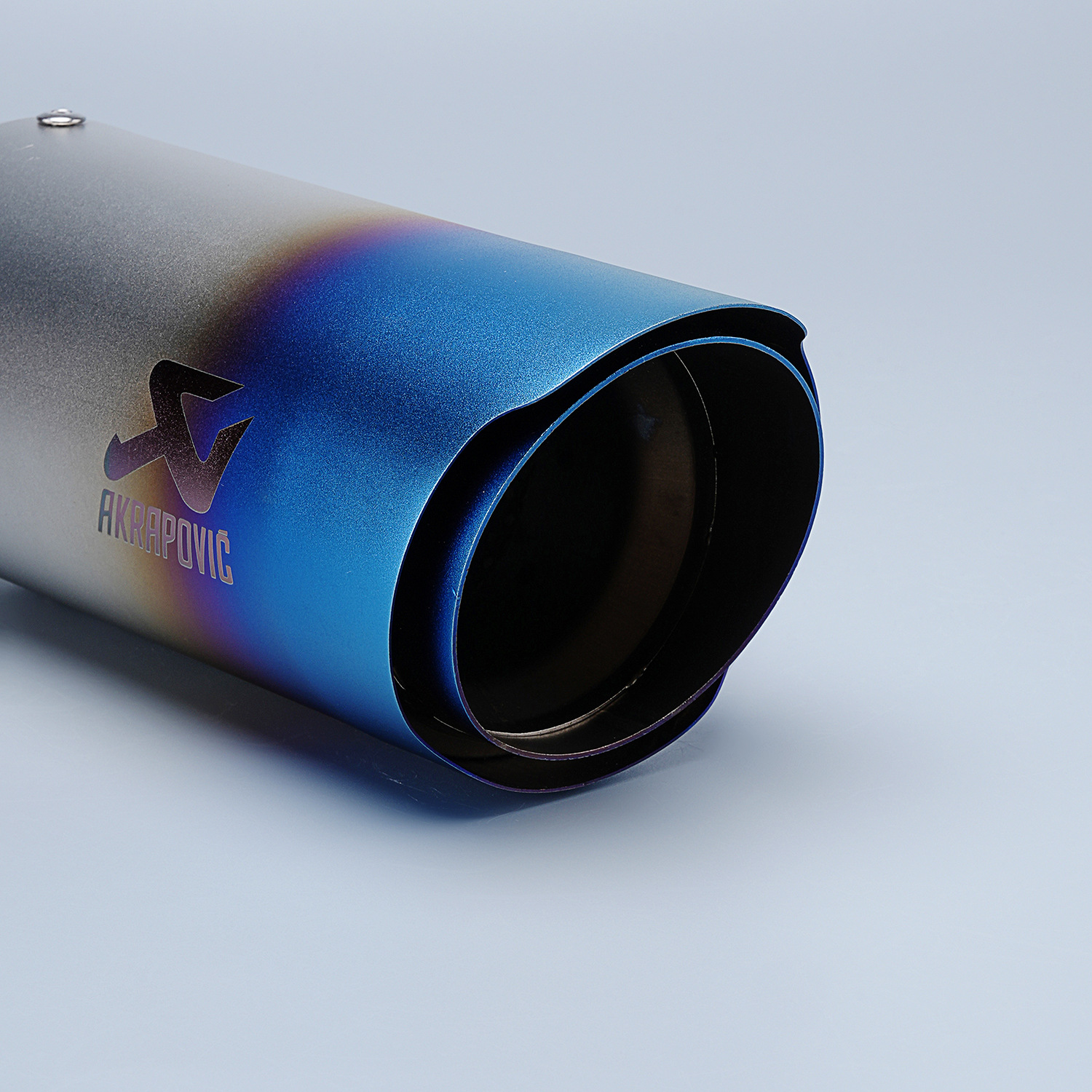 Motorcycle exhaust pipe modification c13 double inclined exhaust pipe Scorpio 51mm caliber double cylinder fry street exhaust pipe