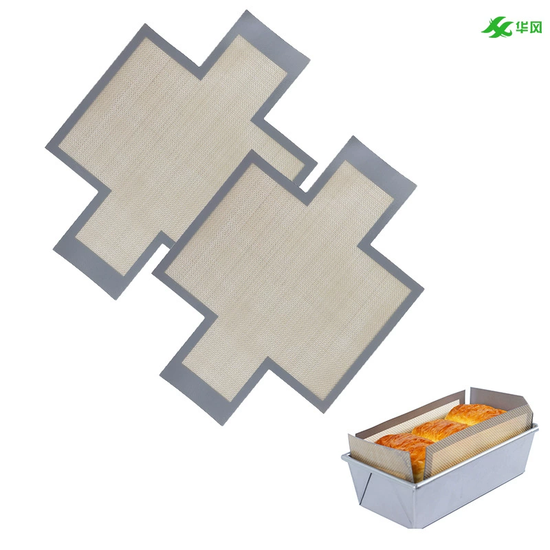 Самый продаваемый силиконовый коврик для выпечки тостов Amazon, устойчивый к высоким температурам, силиконовый коврик для хлеба, антипригарный коврик для выпечки из стекловолокна