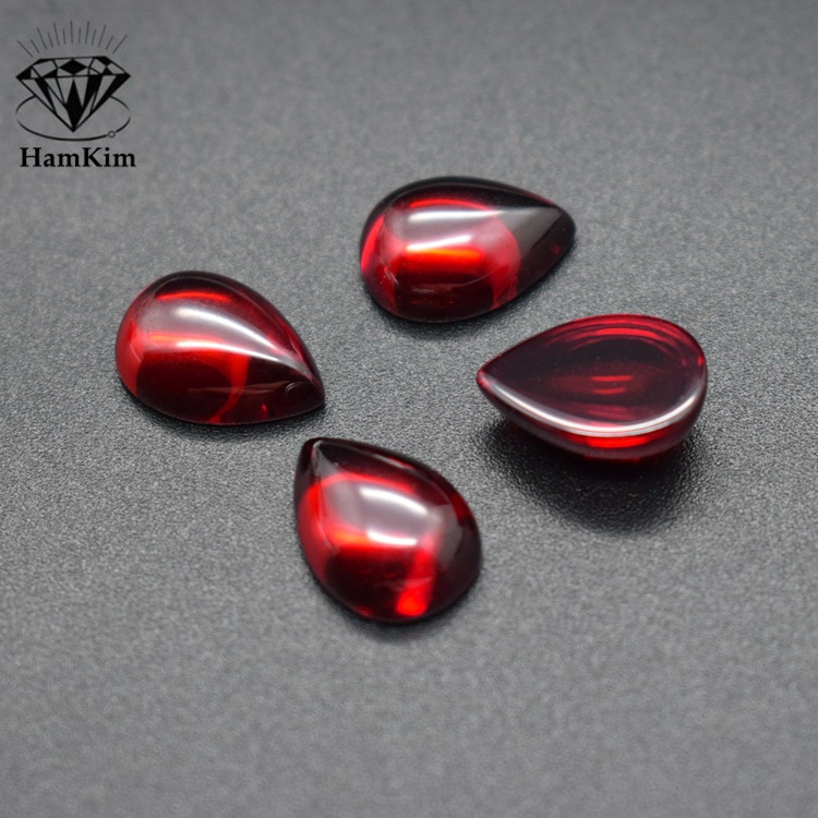 梨形 平底石榴红