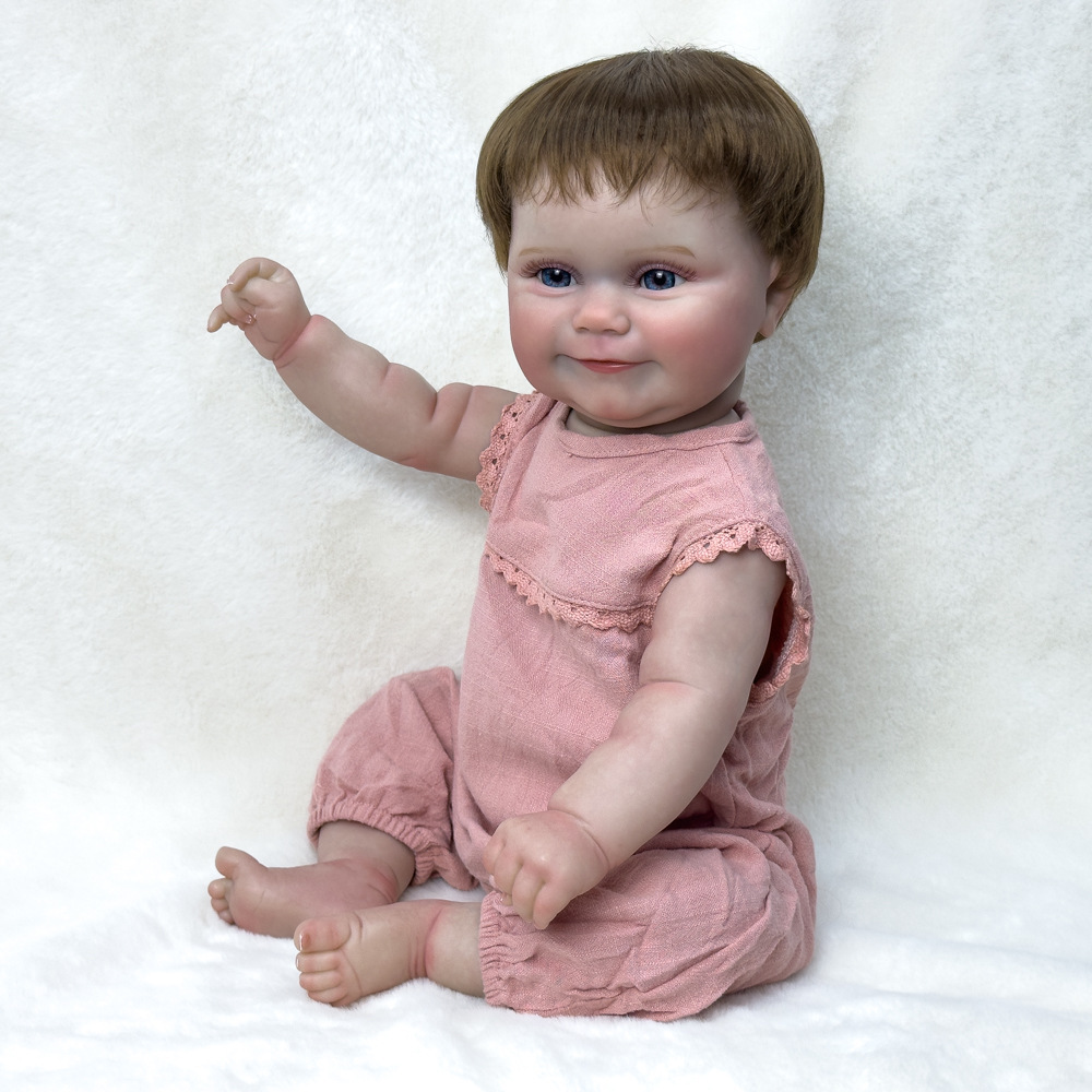 Fuente de muñeca puede entrar en dieM bebés todo el caucho comercio electrónico 50 cm transfronterizo pesado AD muñeca simulación agua Henghua