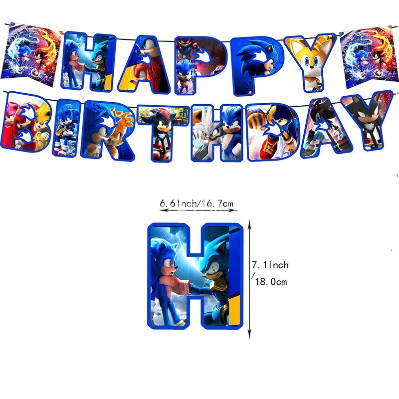 スポット漫画ハッピーバースデーレターフラッグバナーフラッグ子供の誕生日パーティーテーマ装飾用品メーカー承認|undefined