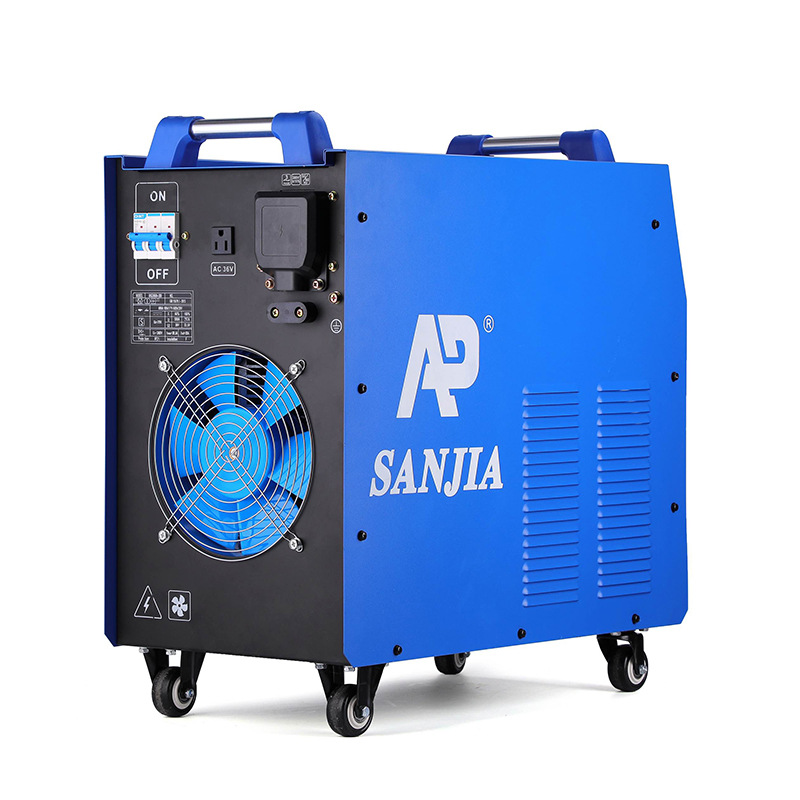 [Exclusivo a través de la frontera] soldadora eléctrica resistente a Shunjia 380V máquina de soldadura eléctrica industrial de ultra alta potencia MIG / MMA-500