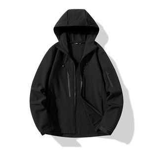 New Outdoor Soft Shell Jacket for Men, Waterproof, Windproof and Warm Jacket for Men, Sports Mountaineering Jacket for Men