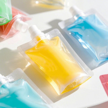 中药袋密封自立吸嘴袋 药汤凉茶吸嘴食品包装袋 中药液体包装厂家