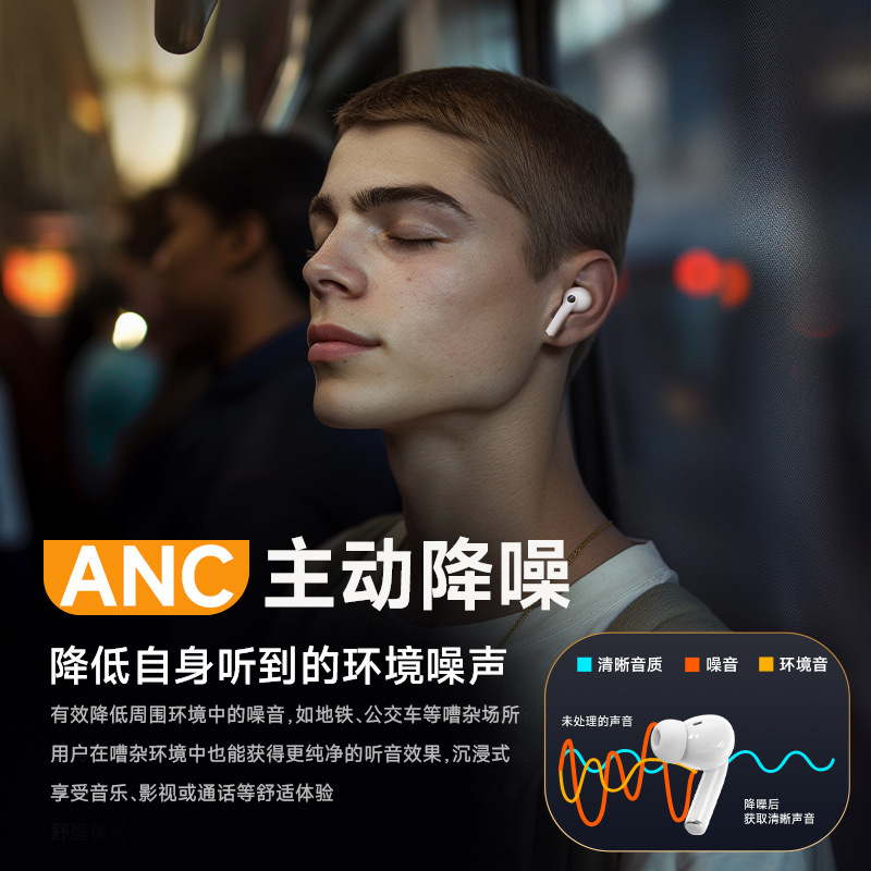愛国者t 23スマート版タッチパネル能動ノイズ低減イヤホンbluetooth 5.4無線TWS双耳長航続ゲーム|undefined