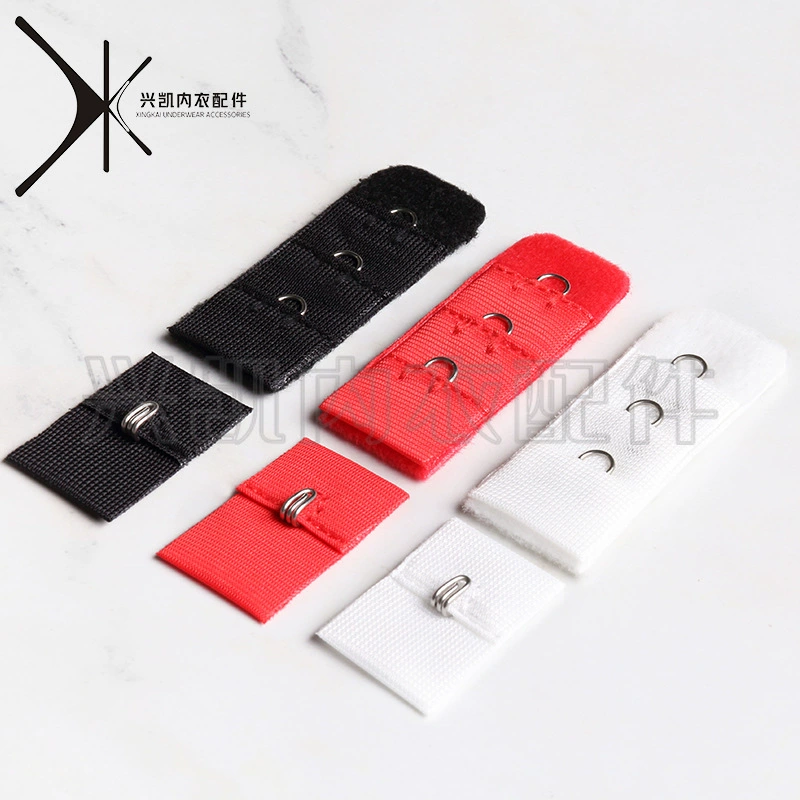 Оптовая Продажа с фабрики аксессуары для нижнего белья бюстгальтер грудью Прочная нержавеющая сталь три ряда одна кнопка Пряжка нижнего белья задняя пряжка