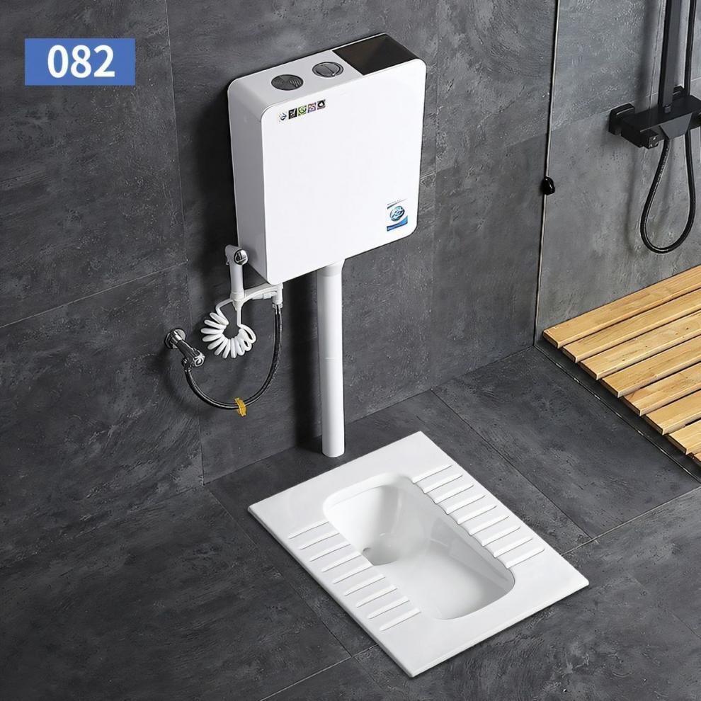 Kindergarten squat toilet water tank, children's colorful cartoon apple bear, Nusby penguin, sensor water pump, ceramic undefined