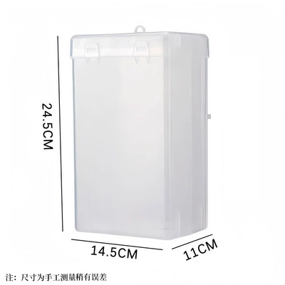Electric car charger rain cover universal battery car power waterproof box outdoor anti-leakage charging storage box (Other Electric Vehicle Accessories) - transparent