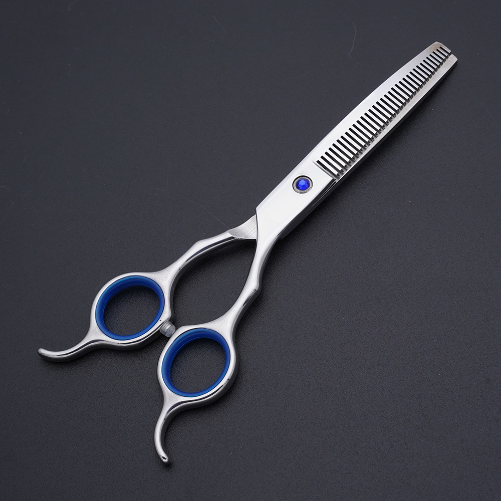 Tijeras para mascotas, tijeras de aseo para perros, tijeras de dientes curvos y recortadas finas, tijeras de pelaje de pelaje, tijeras de hueso de pez curvo, tijeras esponjosas