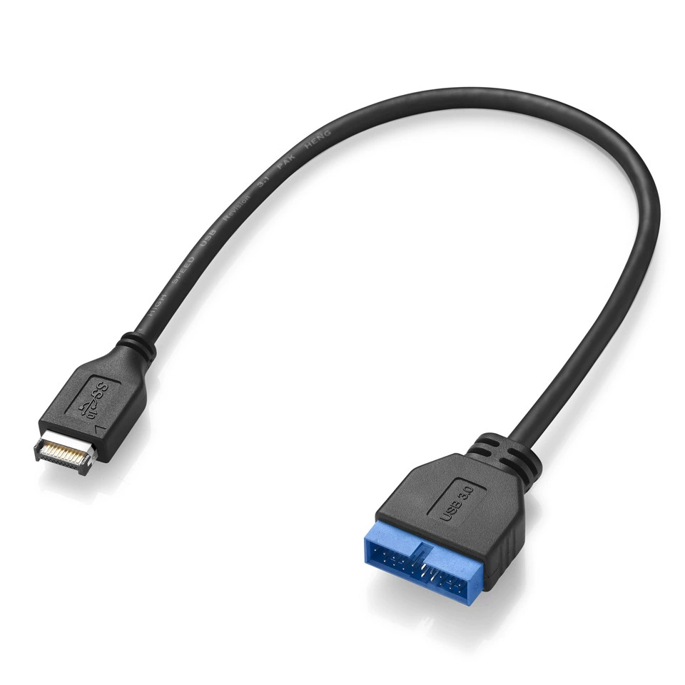 USB3.1Type-E штекер к IDC20P штекер удлинитель компьютерное Соединение Линия расширения материнская плата задняя передача шасси Передняя