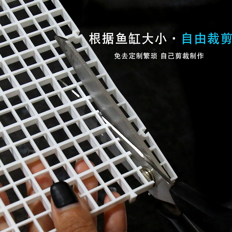 Крышка аквариума Антипрыгающая сетка Крышка Изоляция Пластиковые акриловые сетчатые решетки Черепаха Верхняя крышка цилиндра Аксессуары для крышки