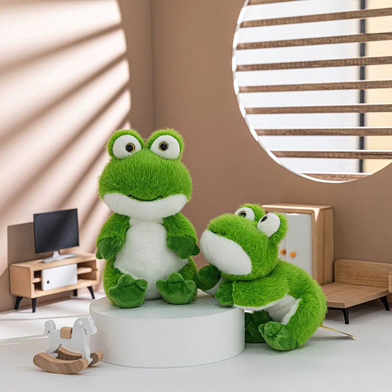 Plush cute toy, animal model, pendant, wholesale, frog, Birthday gift