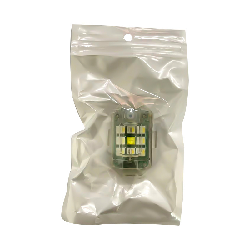 Control remoto de motocicleta LED flash auto decoración de advertencia luz trasera luz de avión luz de coche eléctrica luz piloto