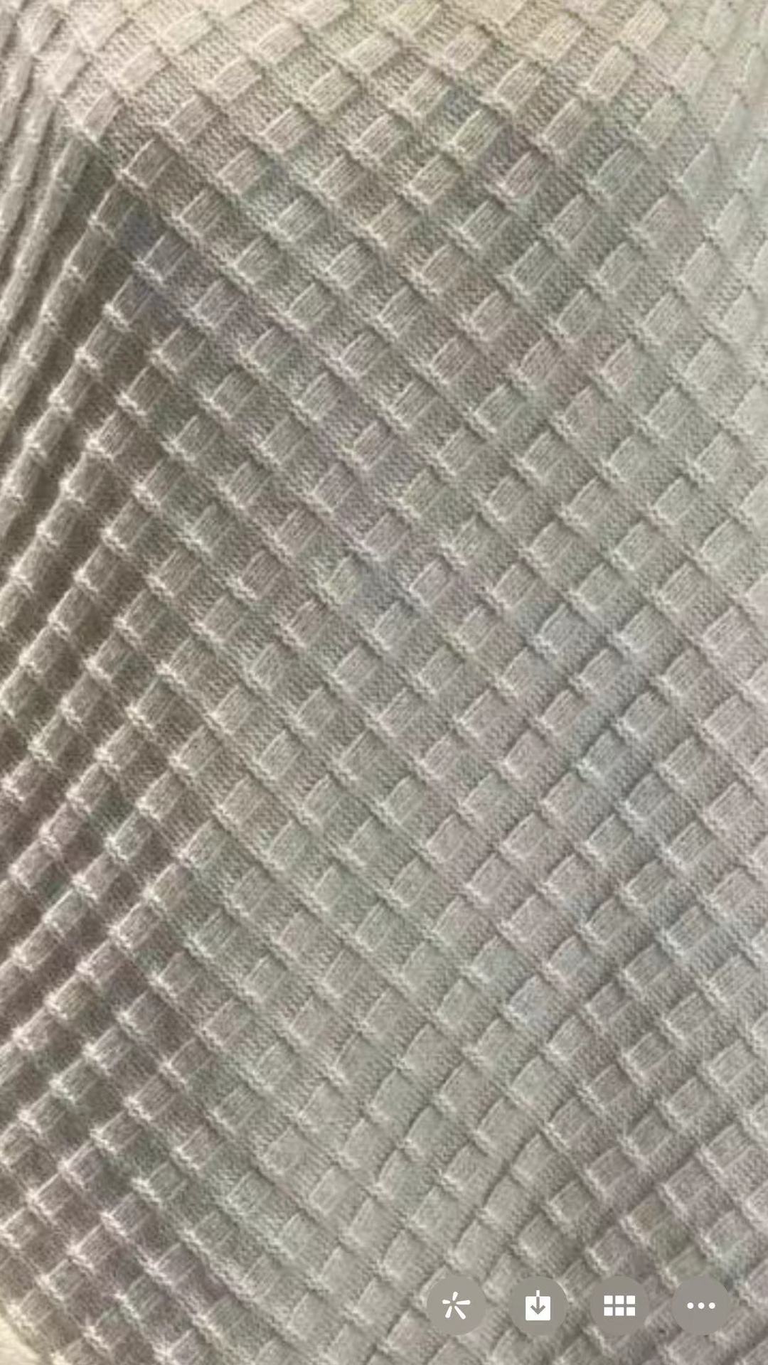 Abbigliamento da donna Pelliccia di coniglio Temperamento Nuovo girocollo Pullover Plaid Moda Scialle Lavorato a maglia_voghion.com