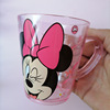 Disney, crystal, handle for elementary school students, mouthwash with glass, children's cup, 260 ml