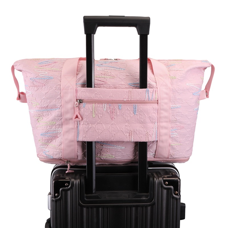 Nueva bolsa de viaje de separación seca y húmeda de comercio exterior, bolsa de gimnasio de viaje de negocios de corta distancia de gran capacidad de moda, bolsa de almacenamiento de ropa para la producción