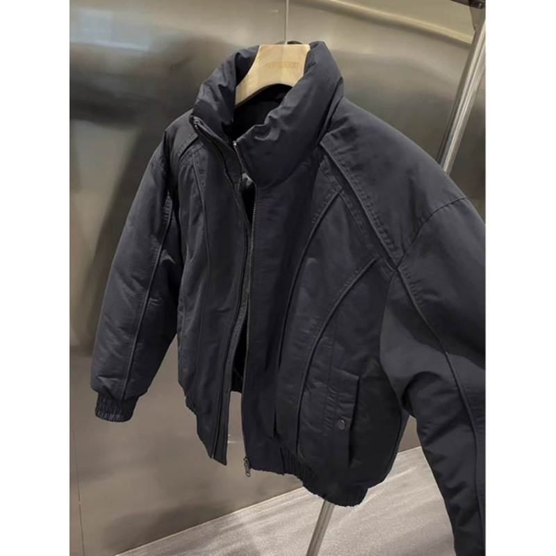 Men's winter trend velvet short keep warm down jacket