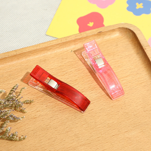 New Edge-Bound Fixing Clips Large Axe Clips Positioning Patchwork Sewing Clips Plastic Clips Manufacturer Wholesale