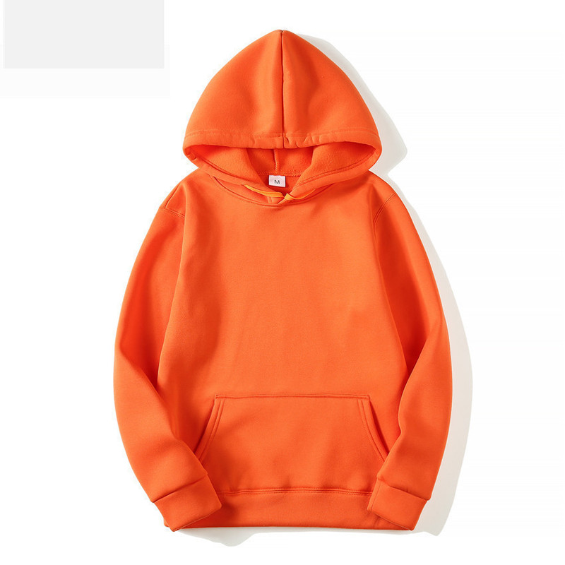 Cross-Border Foreign Trade Men's Sweatshirts Autumn and Winter Velvet Thickened Fashionable and Comfortable Hoodies Wholesale
