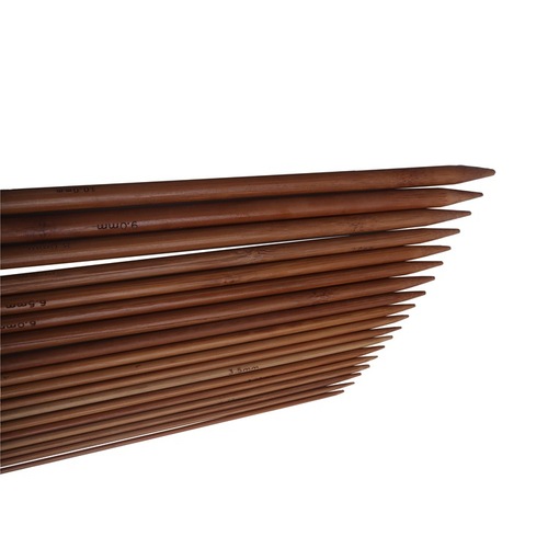 Carbon-dioxide double-point sweater needle bamboo knitting needle straight needle 25cm knitting tool crochet hook factory direct goods wholesale cross-border