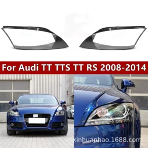08-14 Audi TT TTS R8 fənər örtüyü, Audi TT fənər korpusu, şəffaf