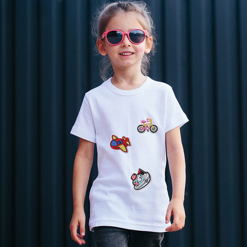 精美可爱刺绣花章小汽车补丁贴布贴轮船衣服装饰修补洞标贴熨烫