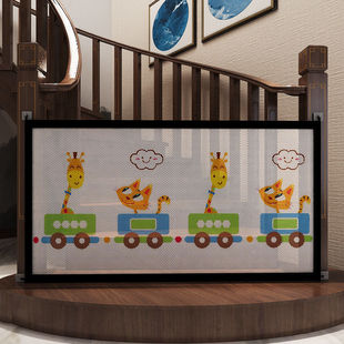 Baby Safety Door Indoor Punch-Free Game Fence Children's Stair Fence Baby Guardrail Pet Isolation Fence