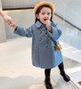 Winter children's jacket, quilted spring woolen coat, suitable for import, 2023, increased thickness, children's clothing