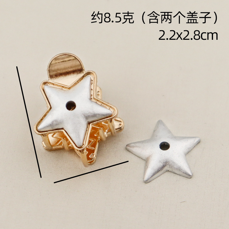 無形文化遺産宋錦ヘアピン両面カバー生地象嵌ベース胚グリッパー DIY ジュエリーメタルアクセサリー在庫卸売|undefined