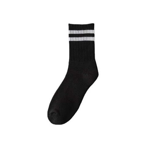 Socks men's mid-length towel stockings autumn and winter cotton plus velvet thickened warm wool long socks for men winter