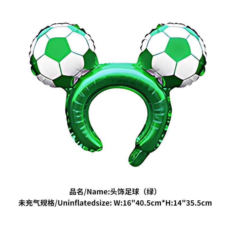 Transfronterizos 2026 Copa del Mundo Serie de globos Estados Unidos, Canadá, México Juego de fútbol Globo de aplausos Globo de trofeo Globo