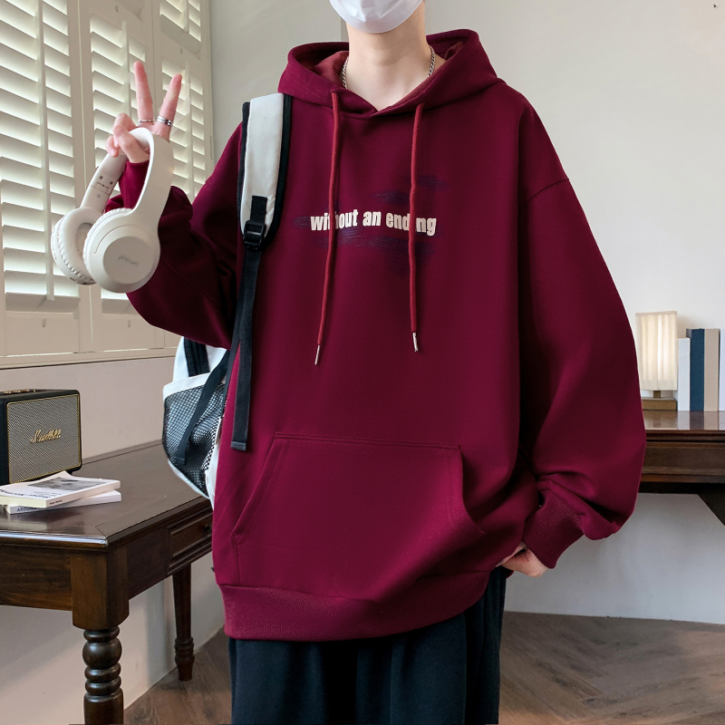 半高领拉链卫衣男春秋款初中高中学生长袖t恤青少年大童男装上衣|undefined