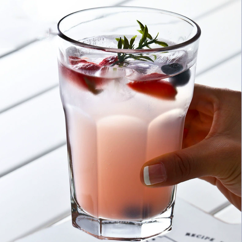 Glass cocktail tea cup for whiskey, increased thickness