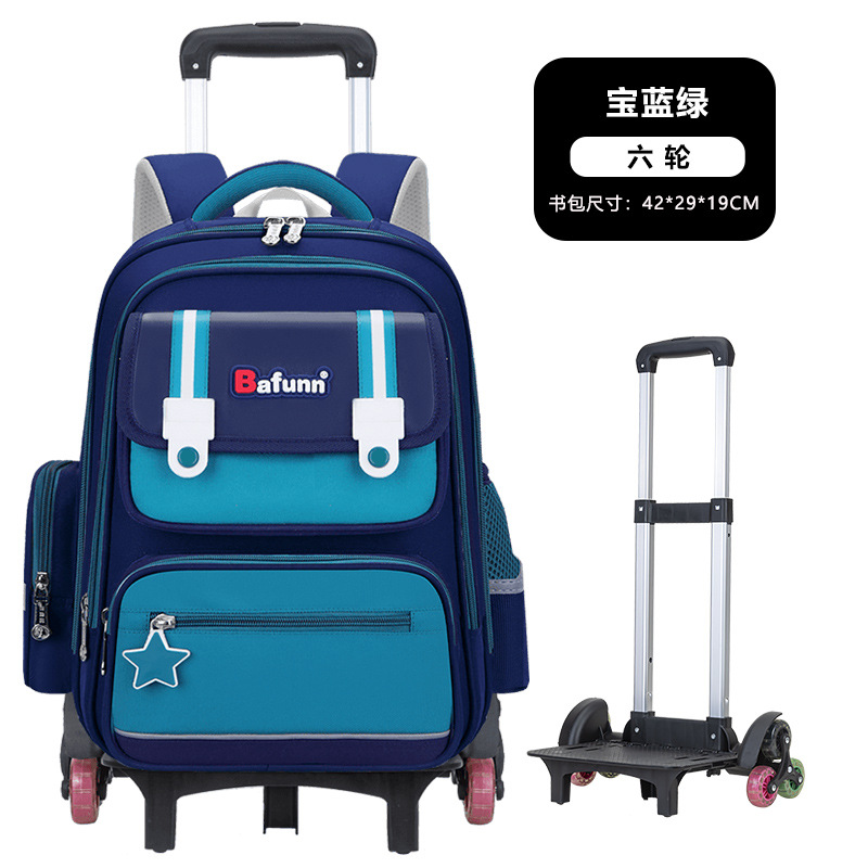 26 nuevas mochilas de tirón para estudiantes de primaria, uno, dos, tres a seis grados para niños y niñas, mochila de hombro de gran capacidad