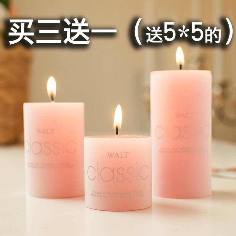 Smoke Aromatherapy candles romantic smokeless originality essential oil spa Cylinder candlelight Dinner