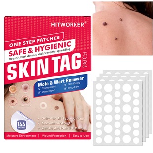 Cross-Border Special Supply of Wart Patches, Skin Cleaning and Care, Wart Patches, Skin Tag Patches, 144Pcs in Stock