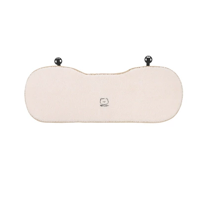 and Winter Plush Cute Rabbit: Seat cushion, seat cover - steam-velvet-bear-cushion-rear