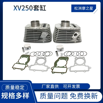 South American cross-border motorcycle engine cylinder Virago250 XV250 set cylinder applicable to YAMAHA49mm