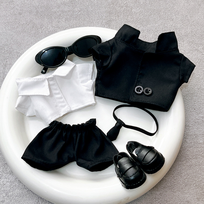 Cool Suit Sunglasses Suit Doll Doll Wearing Accessories