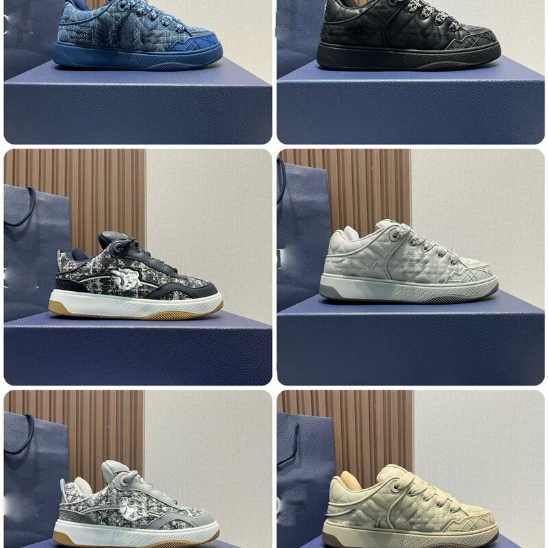 European and American Style 2025D Home Top B9S Series Bread Shoes Men's Basketball Sports Casual Versatile Business Sneakers Men's Shoes