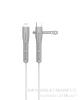 Application of apple original 18W20W usbc-to-L Lightning PD fast charging wire head gray