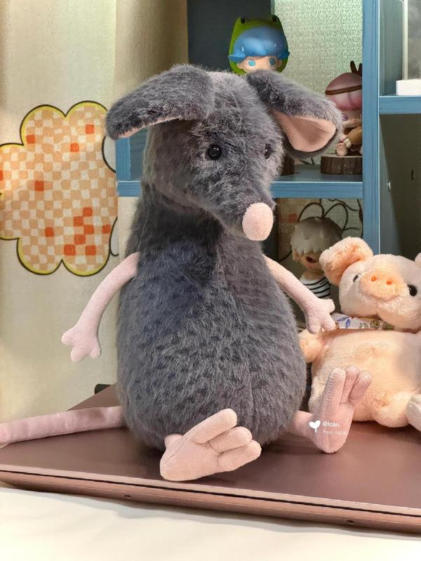 国境を越えた新製品英国の新しいラクラン悲しいマウスガウディモルモットぬいぐるみかわいい人形ギフト|undefined