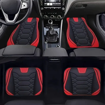 Avtomobil döşəmə paspasları — Stain-Resistant, Wear-Resistant and Dust-Proof Floor Mats - temu-car-floor-mat-22-3344cm-two-piece-pack