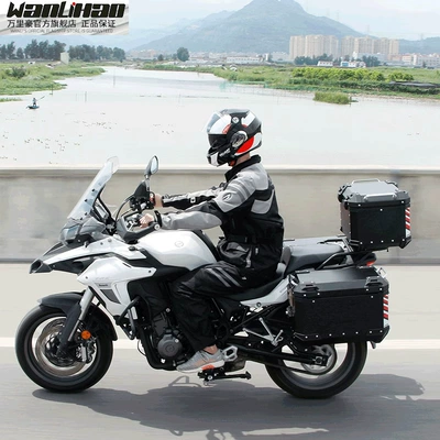 V39V40 scooter side box, two Motorcycle trunk - benelli-king-eagle-502-three-case-set