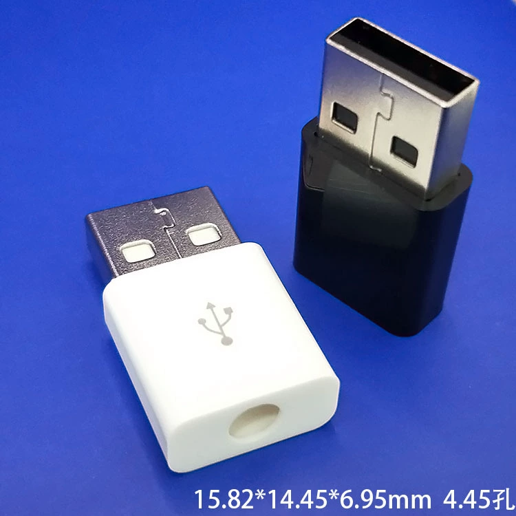 Manufacturer supplies data cable arrow plastic shell USB shell injection molded A male shell material wholesale