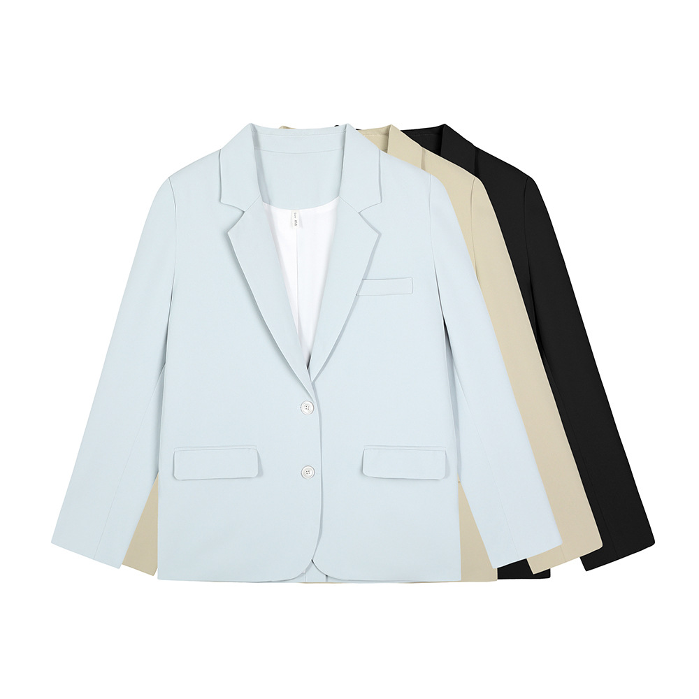 ng2510292 Blazer da donna ampio per la primavera, taglie forti, nuovo stile, giacca snellente per donne curvy 66081_voghion.com